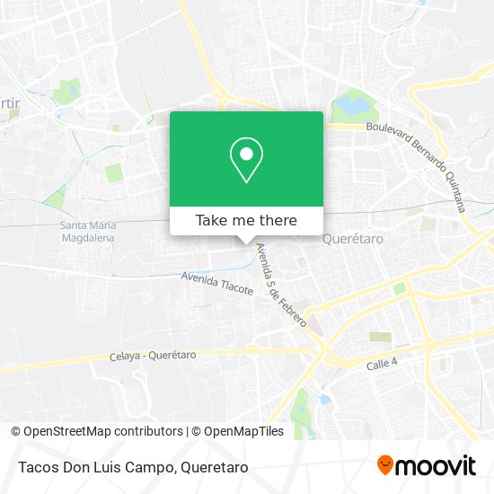 Tacos Don Luis Campo map