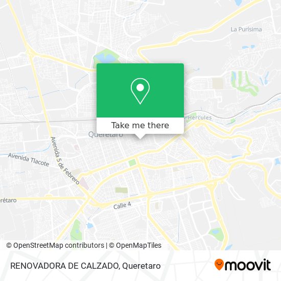 RENOVADORA DE CALZADO map