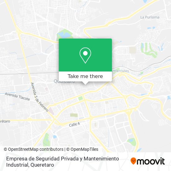 Empresa de Seguridad Privada y Mantenimiento Industrial map