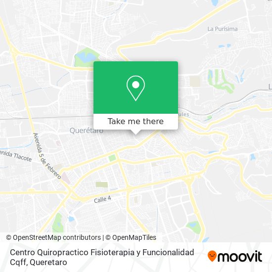 Centro Quiropractico Fisioterapia y Funcionalidad Cqff map