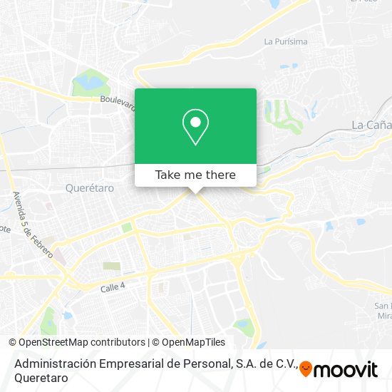 Administración Empresarial de Personal, S.A. de C.V. map
