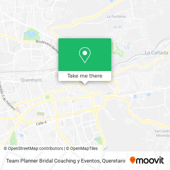 Team Planner Bridal Coaching y Eventos map