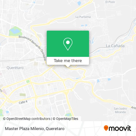 Master Plaza Milenio map