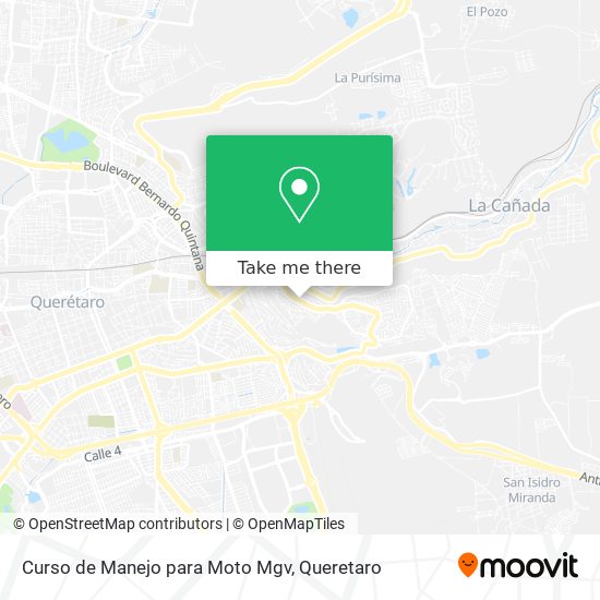 Curso de Manejo para Moto Mgv map