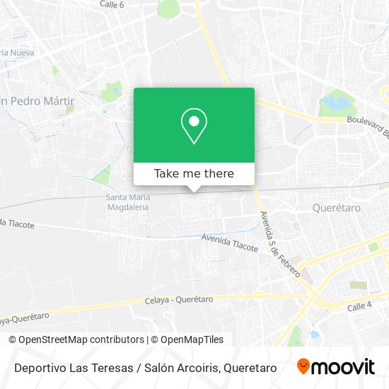 Deportivo Las Teresas / Salón Arcoiris map