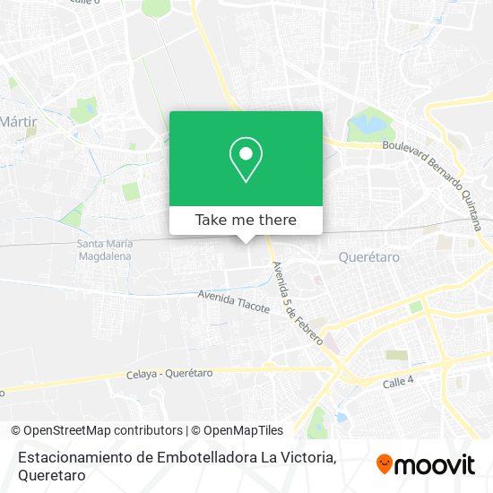 Estacionamiento de Embotelladora La Victoria map