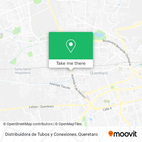 Mapa de Distribuidora de Tubos y Conexiones