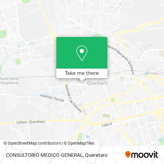 CONSULTORIO MEDICO GENERAL map