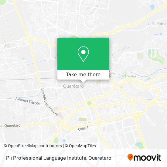 Pli Professional Language Institute map