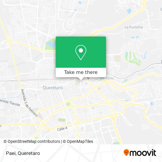 How to get to Paei in Santiago De Querétaro by Bus?