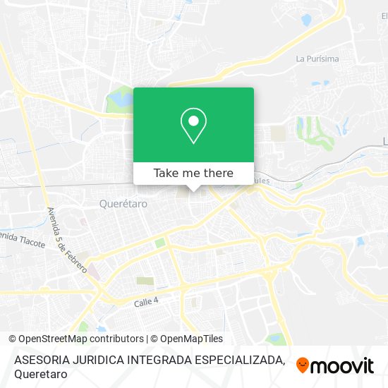 ASESORIA JURIDICA INTEGRADA ESPECIALIZADA map