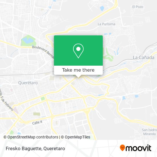 Mapa de Fresko Baguette