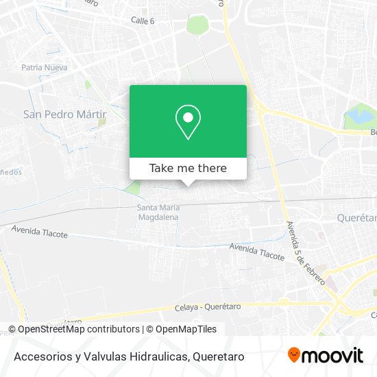 Accesorios y Valvulas Hidraulicas map