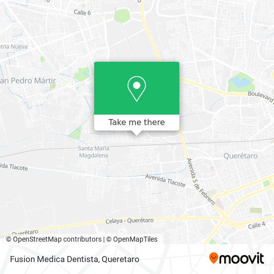 Fusion Medica Dentista map