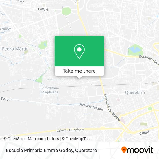 Escuela Primaria Emma Godoy map