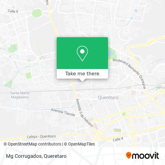 Mapa de Mg Corrugados