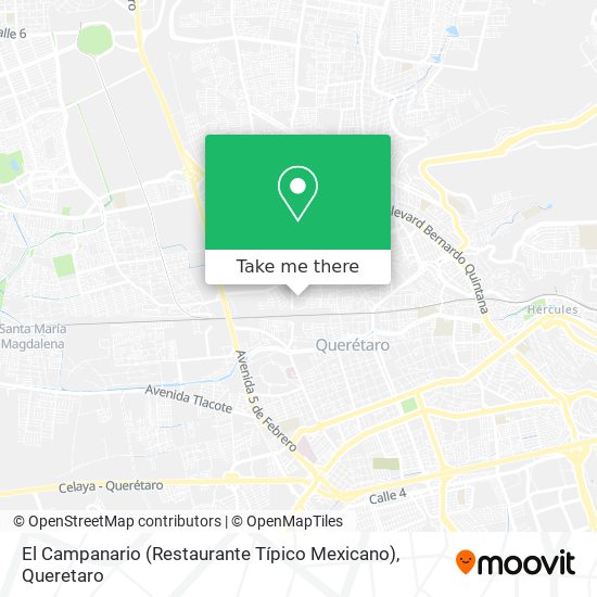 El Campanario (Restaurante Típico Mexicano) map