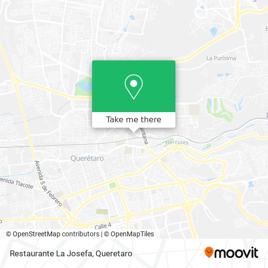 Restaurante La Josefa map