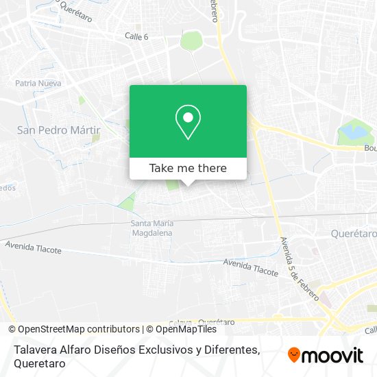 Talavera Alfaro Diseños Exclusivos y Diferentes map
