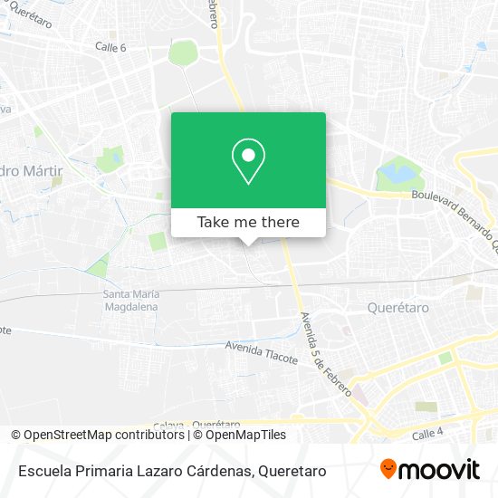Escuela Primaria Lazaro Cárdenas map
