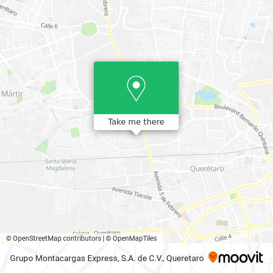 Grupo Montacargas Express, S.A. de C.V. map