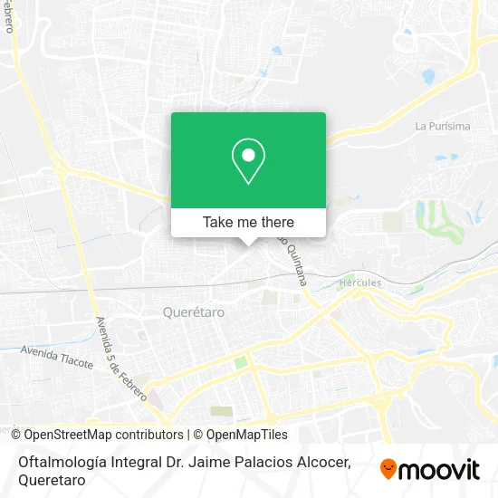Mapa de Oftalmología Integral Dr. Jaime Palacios Alcocer