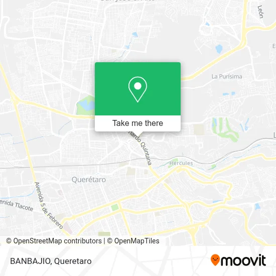BANBAJIO map