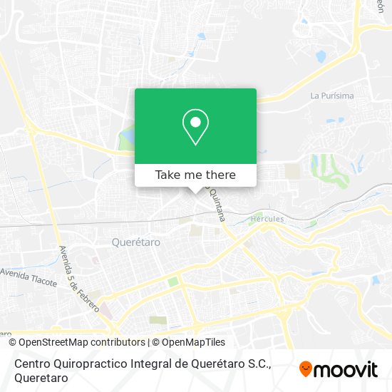 Centro Quiropractico Integral de Querétaro S.C. map