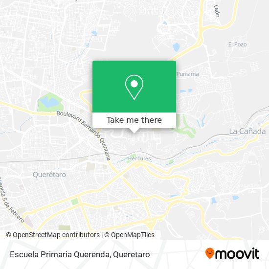 Escuela Primaria Querenda map