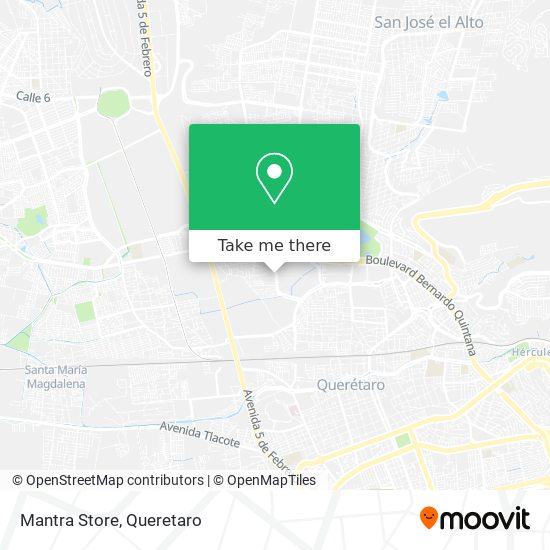 Mantra Store map