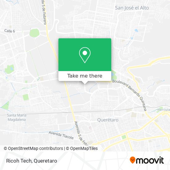 Mapa de Ricoh Tech