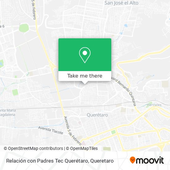 Mapa de Relación con Padres Tec Querétaro