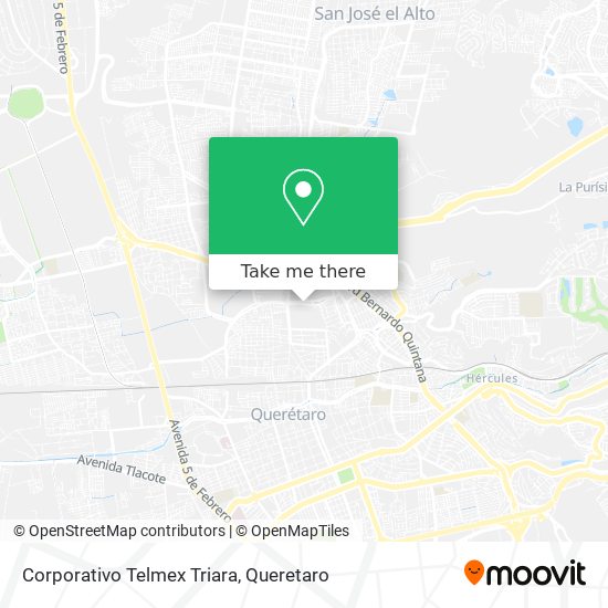 Corporativo Telmex Triara map