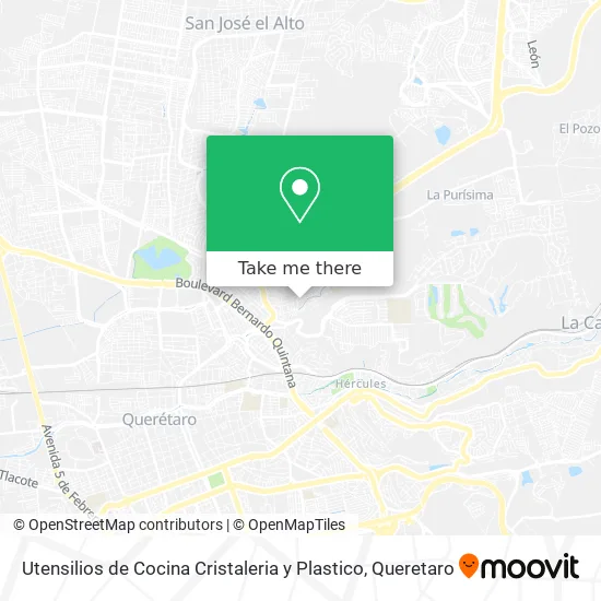 Utensilios de Cocina Cristaleria y Plastico map