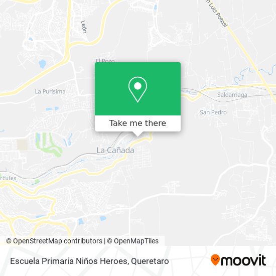 Escuela Primaria Niños Heroes map
