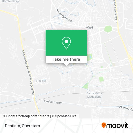 Mapa de Dentista