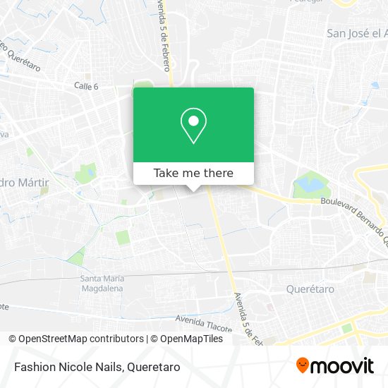 Mapa de Fashion Nicole Nails