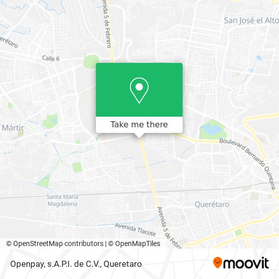 Openpay, s.A.P.I. de C.V. map