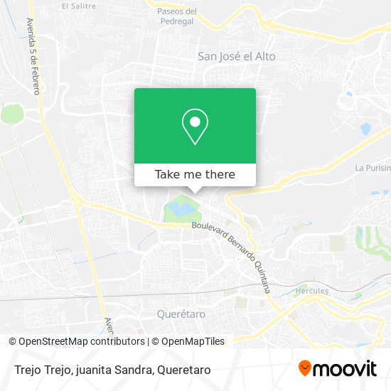 Trejo Trejo, juanita Sandra map
