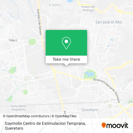 Mapa de Gaymolin Centro de Estimulacion Temprana
