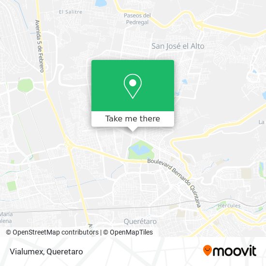 Mapa de Vialumex