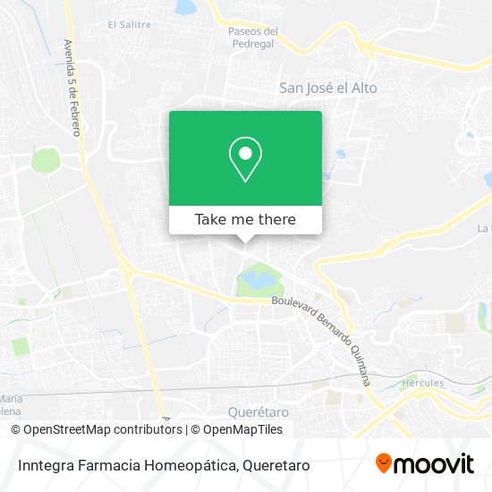 Inntegra Farmacia Homeopática map