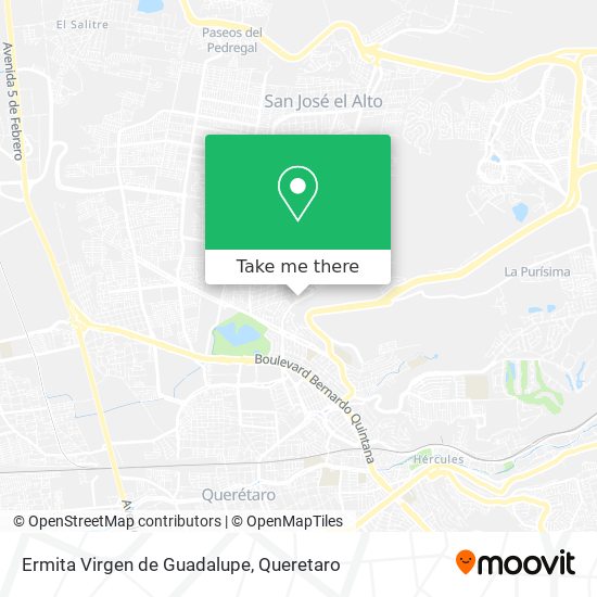 Ermita Virgen de Guadalupe map