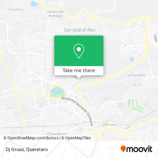 Mapa de Dj Gruas