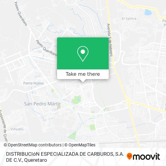 DISTRIBUCIóN ESPECIALIZADA DE CARBUROS, S.A. DE C.V. map