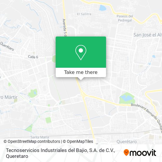 Tecnoservicios Industriales del Bajio, S.A. de C.V. map