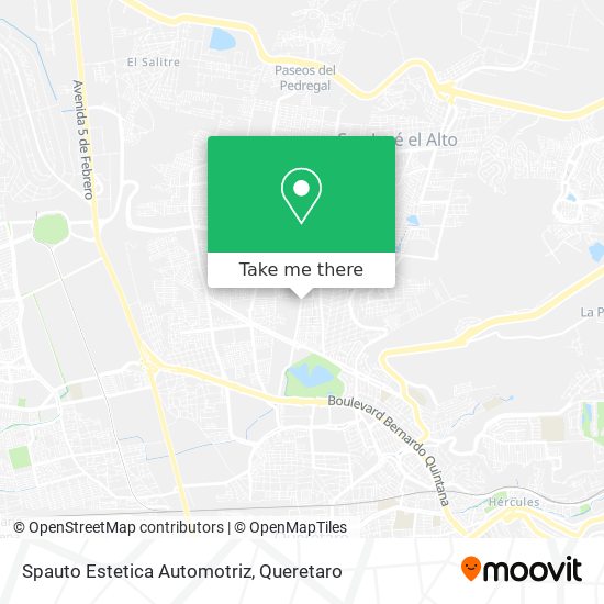 Spauto Estetica Automotriz map