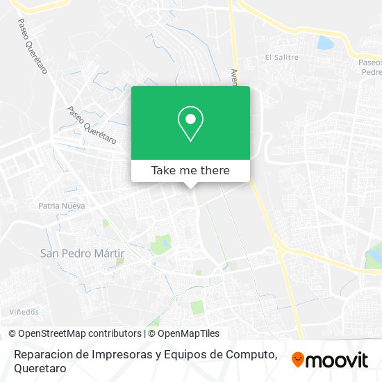Reparacion de Impresoras y Equipos de Computo map