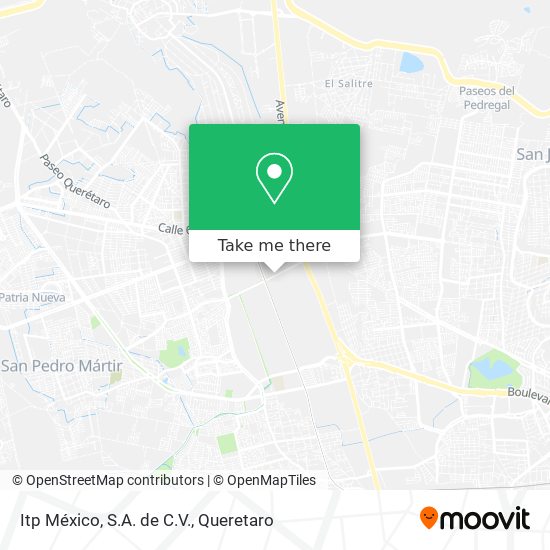 Itp México, S.A. de C.V. map