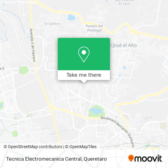 Mapa de Tecnica Electromecanica Central